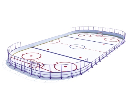 Купить Хоккейная коробка SP К 200 в Шенкурске 