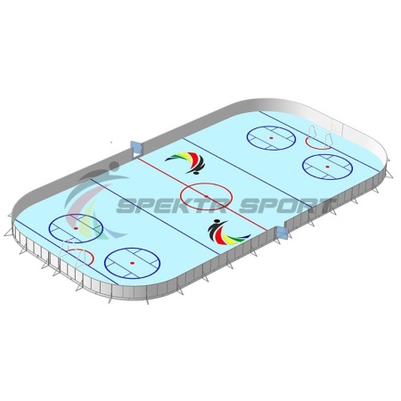 Купить Хоккейная коробка, борта фанера 12 мм, 30×15 в Шенкурске 